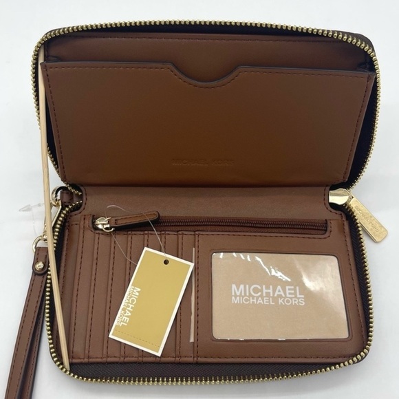 Michael Kors Medium Jaycee Zip Packet Backpack & Phone Case Wallet Wristlet - Picture 11 of 12